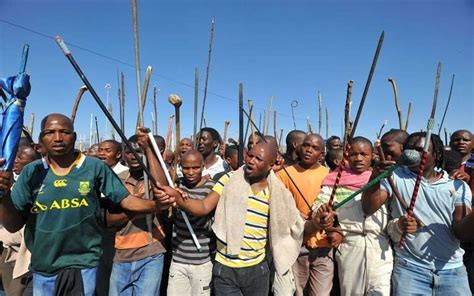 The Marikana Strike: South African Mineworkers Rise Up Against Exploitation and Inequality